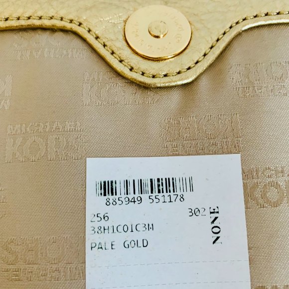 MICHAEL KORS GOLD CLUTCH BAG - Picture 5 of 14